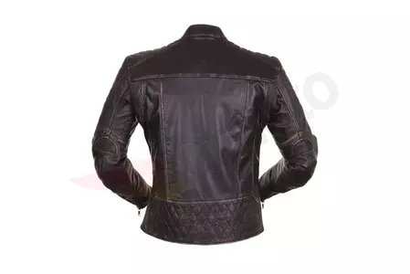 Modeka Kaleo, giacca da moto in pelle marrone XL-2