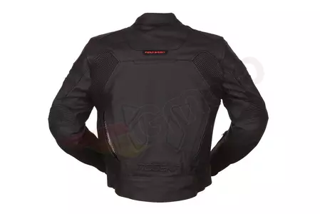 Modeka Nevis usnjena motoristična jakna črna 48-2