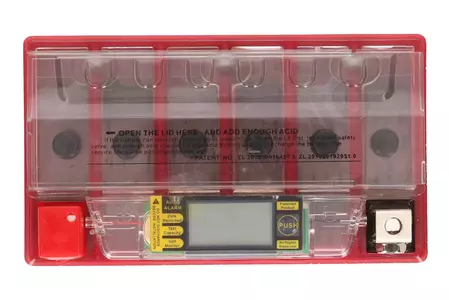Gelbatteri med display 12V 9 Ah WM YTX9-BS WTX9-BS-2