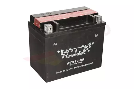 Underhållsfri WM-motor YTX12-BS 12V 10 Ah batteri-3
