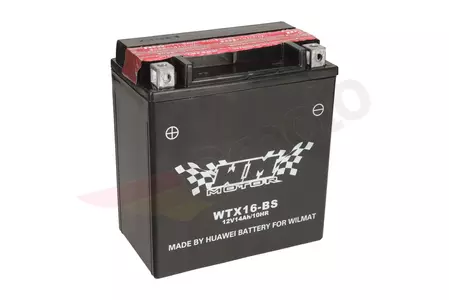 Baterie de 12V 14 Ah WM Motor YTX16-BS 12V fără întreținere-3