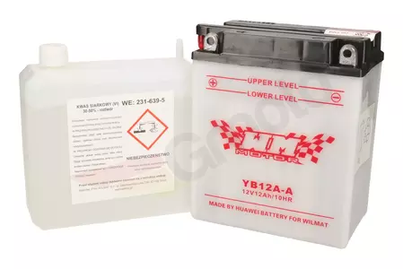 WM Motor YB12A-A 12V 12 Ah Standard-Batterie-1