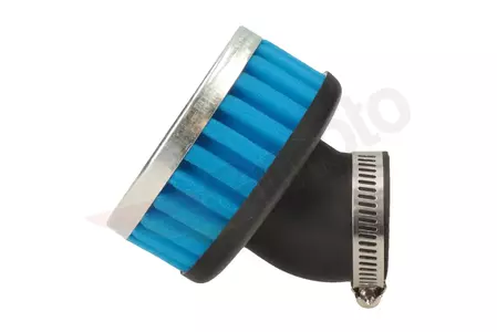 Luchtfilter 35 mm 45 graden spons blauw-3