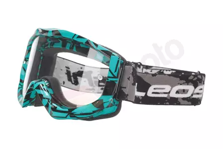 Leoshi duikbril NO. 3 blauw-zwart-1