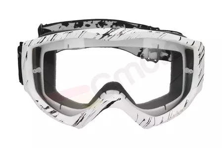 Leoshi beskyttelsesbriller NO. 3 hvid & sort-3