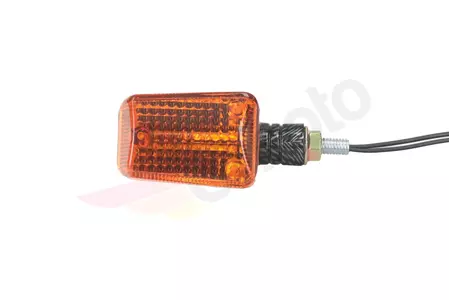 Oglekļa Mini īsais īsais indikatora lukturis ar oranžu difuzoru-4