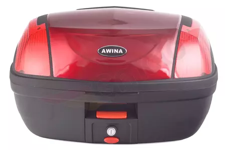 Avina 46L piros központi csomagtartó + Monolock lemez-3