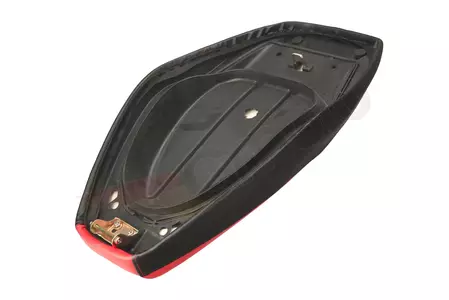 Motorradsitzbank Sitzbank Sattel rot schwarz 4T China Roller -3