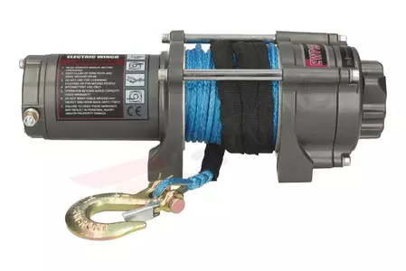 Четворна лебедка за ATV EWP2500 1134 кг 12-24V синтетичен кабел-3