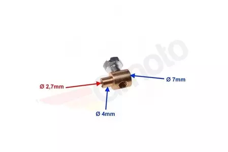 Аварийна ключалка за въжето на съединителя и газта 7 mm-2