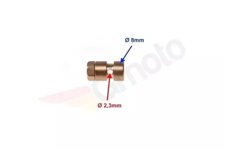 Noodvergrendeling koppeling en gaskabel 8 mm-2