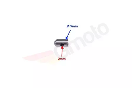 Noodvergrendeling koppeling en gaskabel 5 mm-2