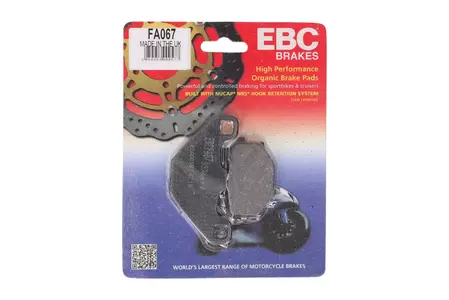 EBC FA 067 bremžu kluči (2 gab.) - FA067