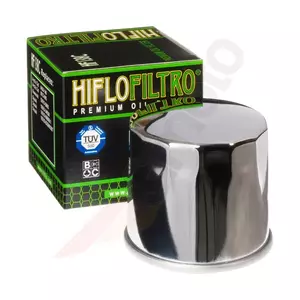 Filtr oleju HifloFiltro HF 138 C Chromowany Aprilia/Cagiva/Kymco/Suzuki 