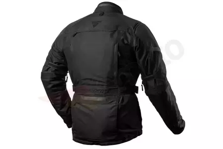 Shima Baltica crna tekstilna motoristička jakna M-2