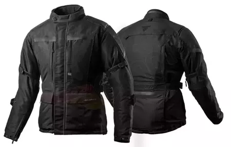 Shima Baltica crna tekstilna motoristička jakna M-3