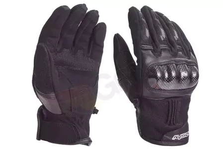 Leoshi Loop черни ръкавици за мотоциклет M-1