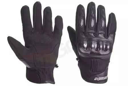 Leoshi Loop черни ръкавици за мотоциклет M-2
