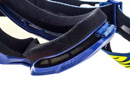 Motorističke naočale 100% Percent model Strata Hope, mornarsko plave, plava leća, ogledalo-11