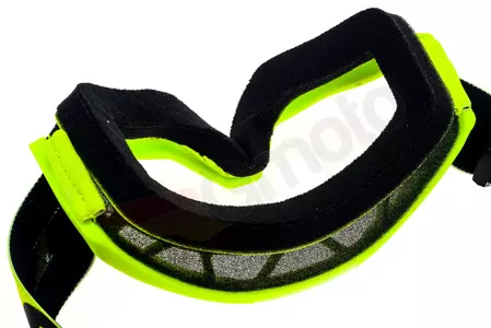 Motorrad Cross Brille Goggle 100% Prozent Strata Mercury gelb/rot klar-10