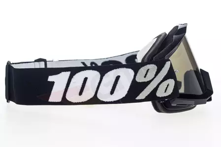 Gogle motocyklowe 100% Procent model Accuri Sand Tornado kolor czarny szybka przyciemniana-4