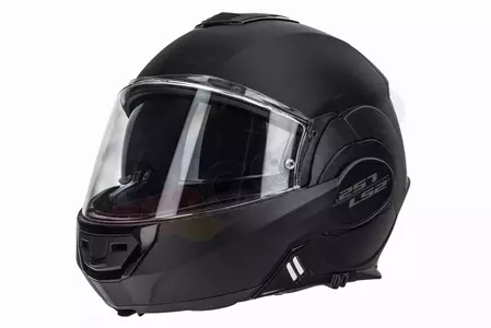 LS2 FF399 VALIANT VALIANT NOIR MATT BLACK XXL cască de motocicletă cu mandibulă pentru motociclete-2