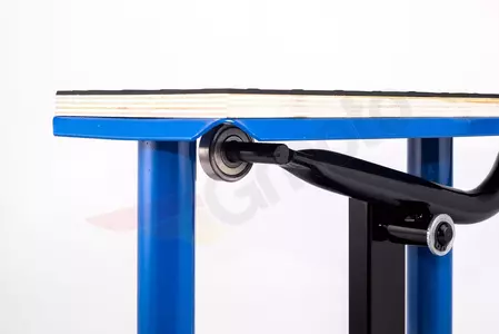 Motociklo domkrato stovas + guma HLP Cross Enduro mėlyna-6