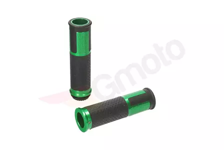 Leoshi 654 zelené gumy na uchopenie riadidiel-2