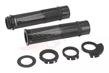 Leoshi Carbon 657 grip grip rubbers black-1