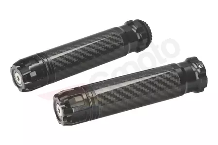 Manetki - gumy rączki kierownicy Leoshi Carbon 658T czarne-3