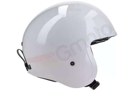LS2 OF599 SPITFIRE SOLID WHITE S capacete aberto para motociclistas-5