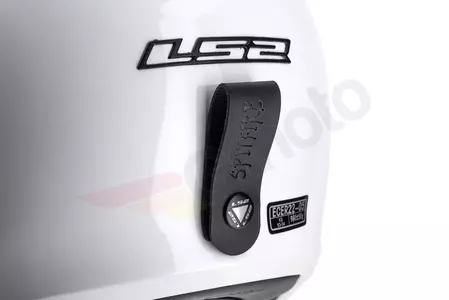 LS2 OF599 SPITFIRE SOLID WHITE S capacete aberto para motociclistas-9