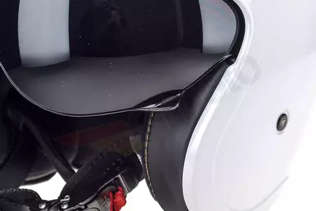 LS2 OF599 SPITFIRE SOLID WHITE L capacete aberto para motociclistas-10