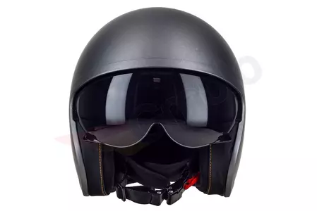 LS2 OF599 SPITFIRE SOLID MATT TITANIUM L casco da moto open face-3