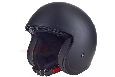 LS2 OF599 SPITFIRE SOLID MATT BLACK M capacete aberto para motociclistas-2