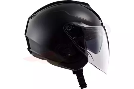 LS2 OF573 TWISTER SOLID BLACK S casco de moto open face-2