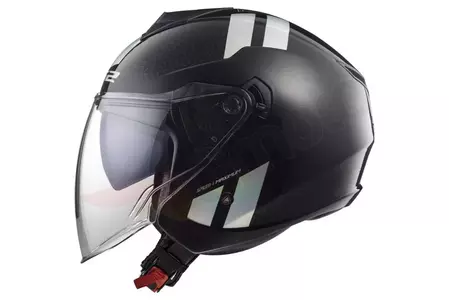 LS2 OF573 TWISTER COMBO BLACK RAINBOW XS casco moto open face-2