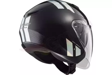 LS2 OF573 TWISTER COMBO BLACK RAINBOW XS casco moto open face-5
