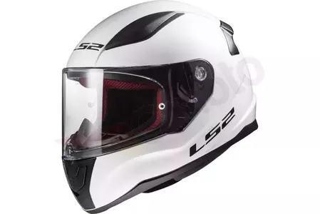 LS2 FF353J RAPID MINI SOLID WHITE S casco integrale da moto per bambini - AK10353J10023