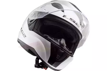 LS2 FF353J RAPID MINI SOLID WHITE S casco integrale da moto per bambini-3