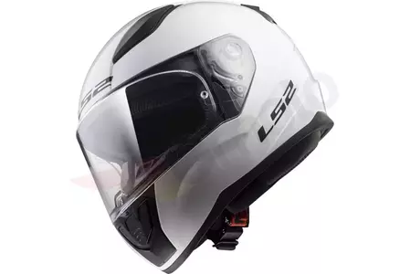 LS2 FF353J RAPID MINI SOLID WHITE L capacete integral de motociclista para crianças-2
