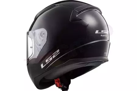 LS2 FF353J RAPID MINI SOLID BLACK S casco integral de moto para niños-3