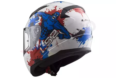 LS2 FF353J RAPID MINI MONSTER W/BLUE L casco integral de moto para niños-3
