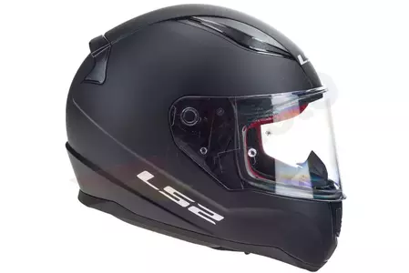 LS2 FF353 RAPID SOLID casco integral moto negro estera XS-3