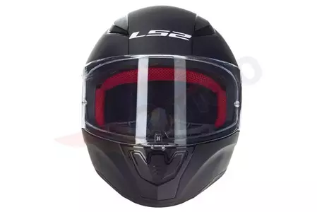 LS2 FF353 RAPID SOLID integralinis motociklininko šalmas matinės juodos spalvos S-5