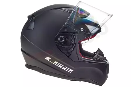 LS2 FF353 RAPID SOLID tapete integral para capacete de motociclista preto L-4