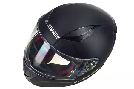LS2 FF353 RAPID SOLID tapete integral para capacete de motociclista preto L-8