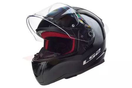 Motociklistička kaciga koja pokriva cijelo lice LS2 FF353 RAPID SOLID crna XS-1