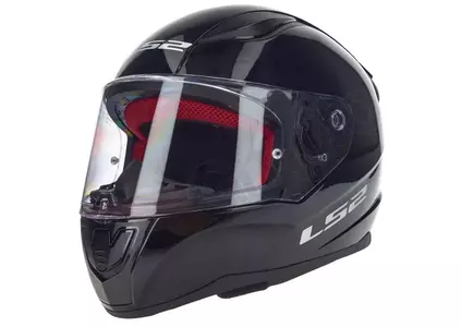Motociklistička kaciga koja pokriva cijelo lice LS2 FF353 RAPID SOLID crna M-2