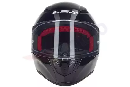LS2 FF353 RAPID SOLID integralinis motociklininko šalmas juodas XL-5